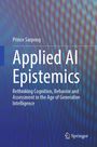 "Applied AI Epistemics" von Prince Sarpong. Abstrakter, wellenförmiger Hintergrund mit Springer-Logo unten.