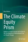 „The Climate Equity Prism“, Autor: Rosa Manzo. Gelb-grünlicher Hintergrund, Springer-Logo unten.