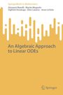 "An Algebraic Approach to Linear ODEs." Namen: Giovanni Marelli, Martin Mugochoi, Sigfried Amukugo, Elise Lazarus, Jesse Lichela. Unten rechts ist ein Springer-Logo.