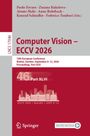 "Computer Vision – ECCV 2026", Konferenz in Malmö, Schweden. Illustration von Gebäuden darunter, Springer Logo rechts.