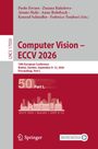 Titel: "Computer Vision – ECCV 2026". Konferenzdetails: Malmö, Schweden, 8.–12. September 2026. Springer-Logo unten.