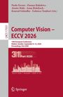 "Computer Vision – ECCV 2026, Malmö, Sweden, September 8–12, 2026. Illustration mit Skyline und rotem Hintergrund."