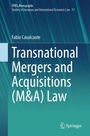 „Transnational Mergers and Acquisitions (M&A) Law“, von Fabio Cavalcante. Blau-grüner Hintergrund mit Springer-Logo unten.