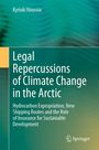 „Legal Repercussions of Climate Change in the Arctic“ von Kyriaki Noussia. Grüner, wellenartiger Hintergrund.