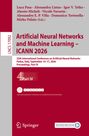 Artificial Neural Networks and Machine Learning – ICANN 2026, 35th International Conference, Padua, Italy, September 14–17, 2026.