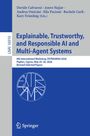 "Explainable, Trustworthy, and Responsible AI and Multi-Agent Systems" steht groß in Blau. Springer-Logo unten.