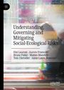 Text: "Understanding, Governing and Mitigating Social-Ecological Risks." Autorenliste. Hintergrund: Verschwommene Farben, abstrakt.