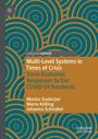 "Multi-Level Systems in Times of Crisis: Socio-Economic Responses to the COVID-19 Pandemic" steht auf abstraktem Muster.