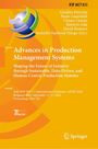 Titel: Advances in Production Management Systems. Konferenzdetails und Editorennamen. Gelber Hintergrund mit Logo oben.