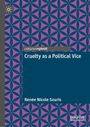 "palgrave pivot, Cruelty as a Political Vice, Renée Nicole Souris" auf geometrischem Hintergrund in Lila und Blau.