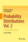 „Probability Distributions Vol. 2“ von P. Dhanavanthan, K.M. Sakthivel, Second Edition. Gelber Hintergrund, Springer-Logo.