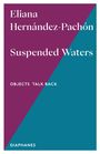 „Eliana Hernández-Pachón, Suspended Waters, Objects Talk Back, DIAPHANES“, zweifarbiger Hintergrund mit diagonaler Trennung.