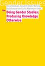 : Doing Gender Studies: Producing Knowledge otherwise, Buch