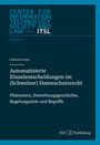 Fabienne Suter: Automatisierte Einzelentscheidungen im (Schweizer) Datenschutzrecht, Buch