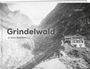 Grindelwald in alten Ansichten. Chalet Milchbach, bergige Landschaft mit einem alten Haus und Pfad im Vordergrund.