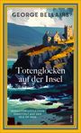"Totenglocken auf der Insel" zeigt eine Illustration mit einer Küste und einem Gebäude auf Klippen im Meer.