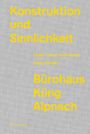 : Konstruktion und Sinnlichkeit, Buch