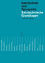Richard Frick: Satztechnische Grundlagen, Buch
