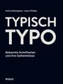 „Back to Font: Behind the Typefaces You Thought You Knew“ in blauer Schrift, handschriftliche Notizen in Gelb.