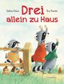 Céline Claire: Drei allein zu Haus, Buch