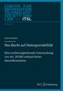 Titel: Das Recht auf Datenportabilität. Autor: Samuel Mätzler. Volume 16. Unten sind Verlag und ein Logo abgebildet.