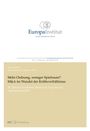 Titel: "Mehr Ordnung, weniger Spielraum? M&A im Wandel der Kräfteverhältnisse", 28. Zürcher Konferenz 2025. Logo oben: Europa Institut.