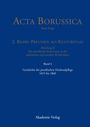 : Acta Borussica - Neue Folge, Band 4, Geschichte der preussischen Denkmalpflege 1815 bis 1860, Buch