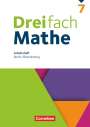 : Dreifach Mathe 7. Schuljahr - Berlin und Brandenburg - Arbeitsheft mit Lösungen, Buch