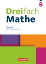 : Dreifach Mathe 8. Schuljahr - Berlin und Brandenburg - Lösungen zum Schulbuch, Buch