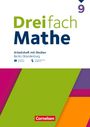 : Dreifach Mathe 9. Schuljahr - Berlin und Brandenburg - Arbeitsheft mit Medien und Lösungen, Buch