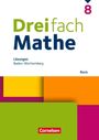 : Dreifach Mathe 8. Schuljahr - Basis - Baden-Württemberg - Lösungen zum Schulbuch, Buch