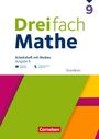 : Dreifach Mathe 9. Schuljahr - Ausgabe N - Grundkurs - Arbeitsheft mit Medien und Lösungen, Buch