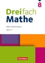 : Dreifach Mathe 8. Schuljahr - Baden-Württemberg - Schulbuch, Buch