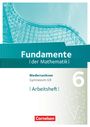 : Fundamente der Mathematik 6. Schuljahr. Arbeitsheft mit Lösungen. Gymnasium Niedersachsen, Buch