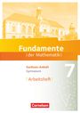 : Fundamente der Mathematik 7. Schuljahr. Arbeitsheft mit Lösungen - Gymnasium Sachsen-Anhalt, Buch