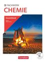 Titel: Fachwerk Chemie, Gesamtband Baden-Württemberg, Cornelsen. Lagerfeuer am Strand bei Abenddämmerung.