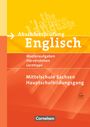 Dominik Eberhard: Abschlussprüfung Englisch. 9. Schuljahr. Hauptschulbildungsgang. Musterprüfungen, Lerntipps. Mittelschule Sachsen - Neubearbeitung, Buch