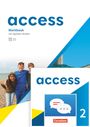 Peadar Curran: Access Band 2: 6. Schuljahr. Workbook mit digitalen Medien - plus Zugangscode zu interaktivem Kompetenztraining in ChatClass, Buch