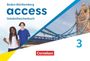 „Baden-Württemberg access Vokabeltaschenbuch 3“. Zwei Jugendliche, ein Mädchen und ein Junge, stehen vor einer Brücke.
