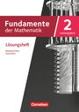 : Fundamente der Mathematik 11-13. Schuljahr. Leistungsfach Band 02 - Rheinland-Pfalz - Lösungen zum Schülerbuch, Buch