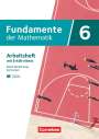 : Fundamente der Mathematik 6. Schuljahr. Baden-Württemberg - Arbeitsheft zum Schulbuch mit Medien und Lösungen, Buch