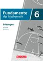 „Fundamente der Mathematik 6“, „Lösungen“, „Ausgabe B Gymnasium“. Menschen auf einem Basketballplatz von oben.