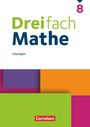 : Dreifach Mathe 8. Schuljahr - Lösungen zum Schulbuch, Buch