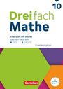 : Dreifach Mathe 10. Schuljahr - Nordrhein-Westfalen - Ausgabe 2022 - Erweiterungskurs - Arbeitsheft mit Medien und Lösungen, Buch