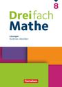 : Dreifach Mathe 8. Schuljahr. Nordrhein-Westfalen - Lösungen zum Schulbuch, Buch