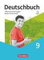„Deutschbuch. Differenzierende Ausgabe Baden-Württemberg. Mit digitalen Medien. 9.“ Junge mit rotem T-Shirt und Handy vor Berglandschaft.