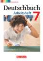 Cordula Grunow: Deutschbuch 7. Schuljahr. Gymnasium Allgemeine Ausgabe. Arbeitsheft mit Lösungen, Buch