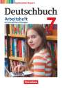 : Deutschbuch Gymnasium 7. Jahrgangsstufe - Bayern - Arbeitsheft mit interaktiven Übungen auf scook.de, Buch