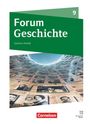 "Forum Geschichte Sachsen-Anhalt 9." zeigt historische Porträtfotos in einer Kuppel. Cornelsen-Logo unten.