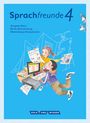 Stefan Hahnemann: Sprachfreunde 4. Schuljahr- Ausgabe Nord (Berlin, Brandenburg, Mecklenburg-Vorpommern) - Sprachbuch mit Grammatiktafel und Lernentwicklungsheft, Buch